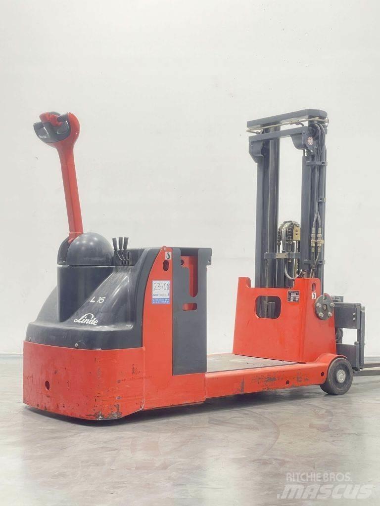 Linde L16AC-035 Παλετοφόρα πεζού χειριστή με ιστό