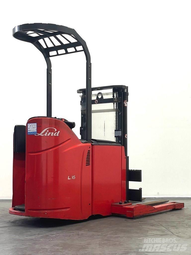 Linde L16ASSP-131 Παλετοφόρα πεζού χειριστή με ιστό