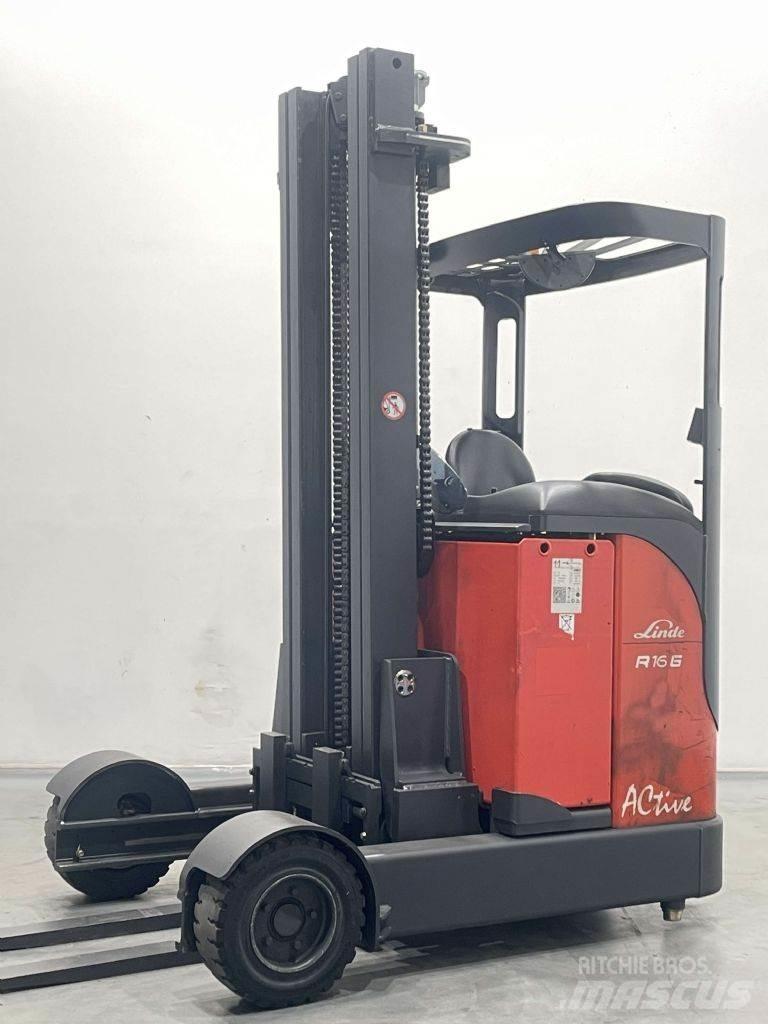 Linde R16G-12-115 Ανυψωτικά στενών δρόμων