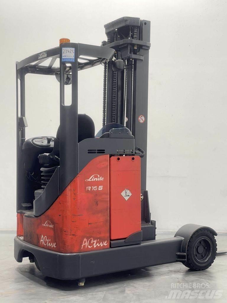 Linde R16G-12-115 Ανυψωτικά στενών δρόμων