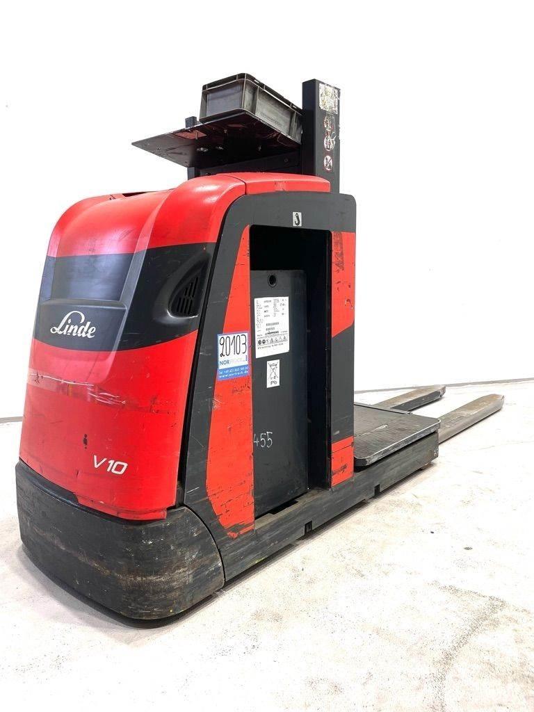 Linde V10-5212 Περονοφόρο ανυψωτικό συλλογής παραγγελιών μικρού ύψους
