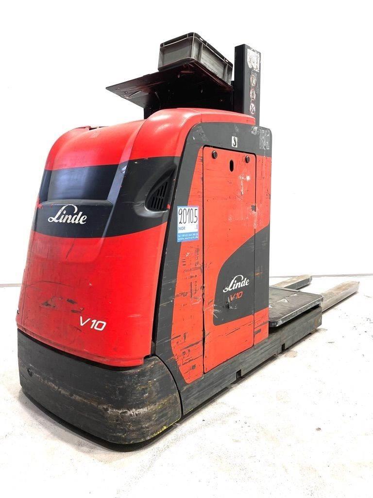 Linde V10-5212 Περονοφόρο ανυψωτικό συλλογής παραγγελιών μικρού ύψους