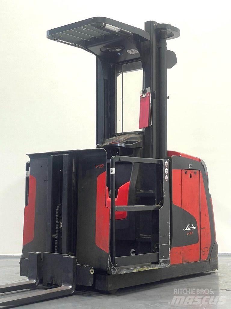 Linde V10-5212 Περονοφόρο ανυψωτικό συλλογής παραγγελιών μεσαίου ύψους