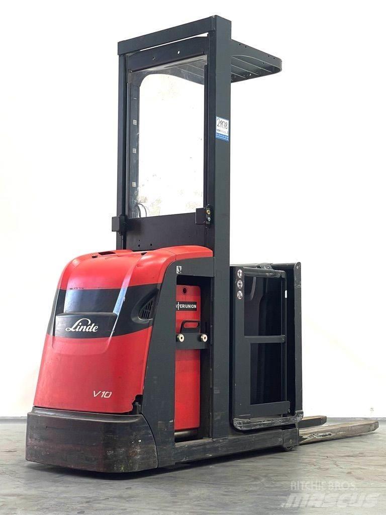 Linde V10-5212 Περονοφόρο ανυψωτικό συλλογής παραγγελιών μεσαίου ύψους