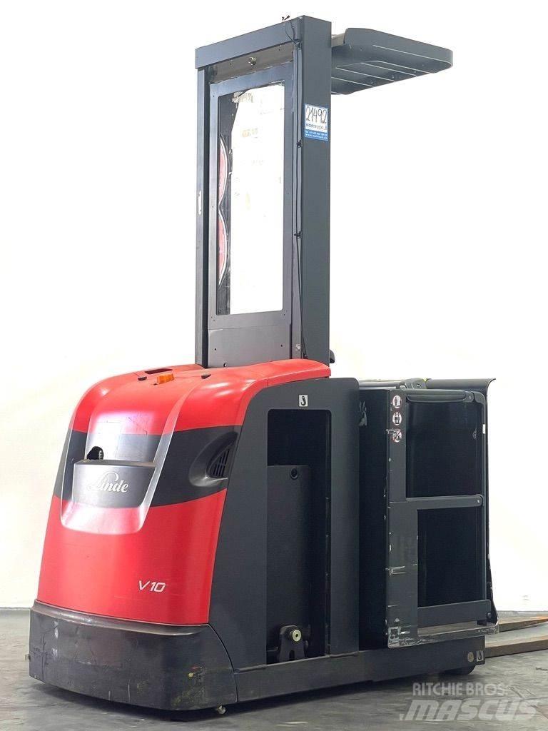 Linde V10-5212 Περονοφόρο ανυψωτικό συλλογής παραγγελιών μεσαίου ύψους