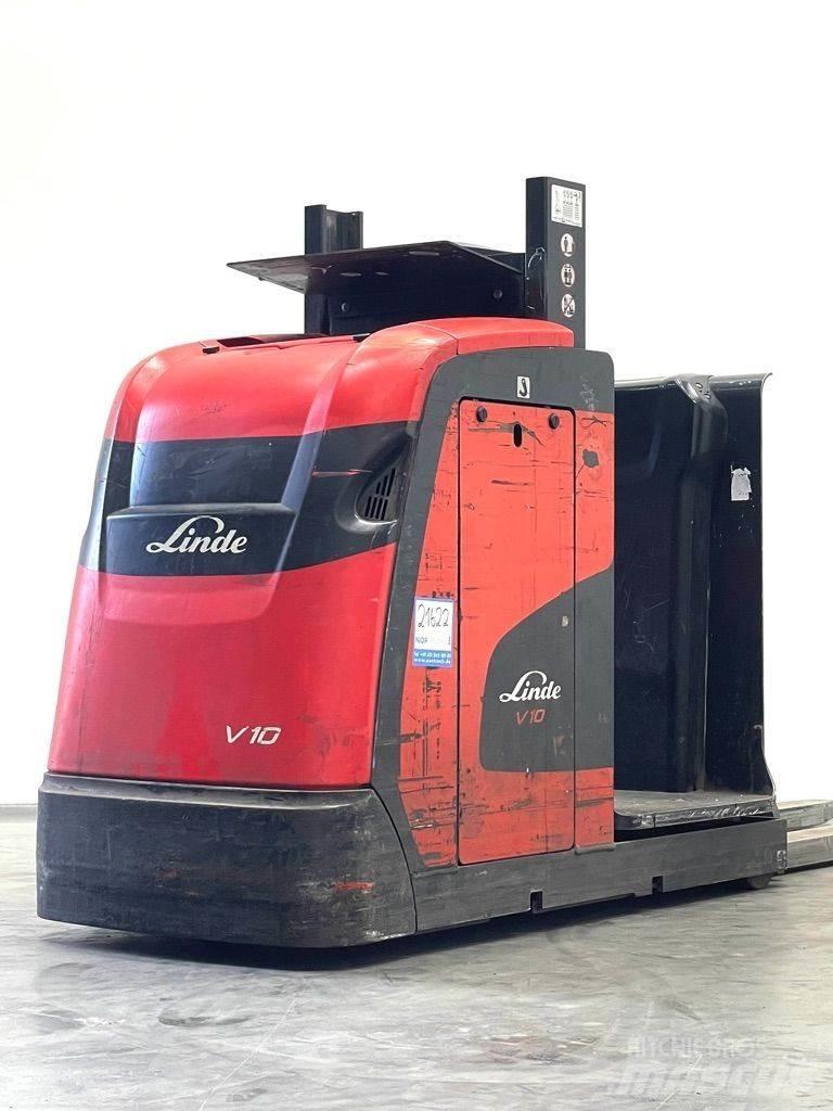 Linde V10-5212 Περονοφόρο ανυψωτικό συλλογής παραγγελιών μικρού ύψους