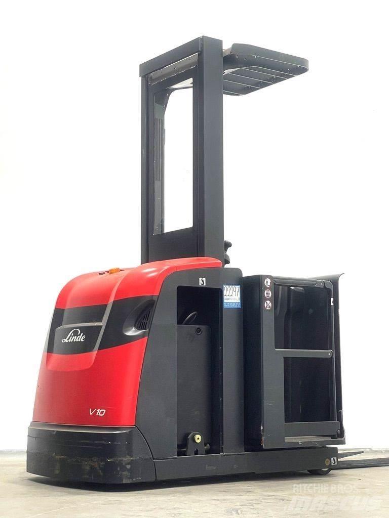 Linde V10-5212 Περονοφόρο ανυψωτικό συλλογής παραγγελιών μεσαίου ύψους