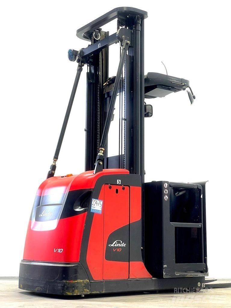 Linde V10-5212 Περονοφόρο ανυψωτικό συλλογής παραγγελιών μεσαίου ύψους