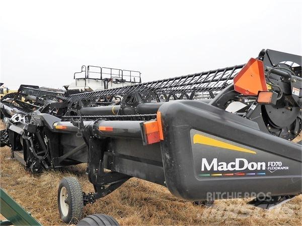 MacDon FD70-45 Εξαρτήματα θεριζοαλωνιστικών μηχανών