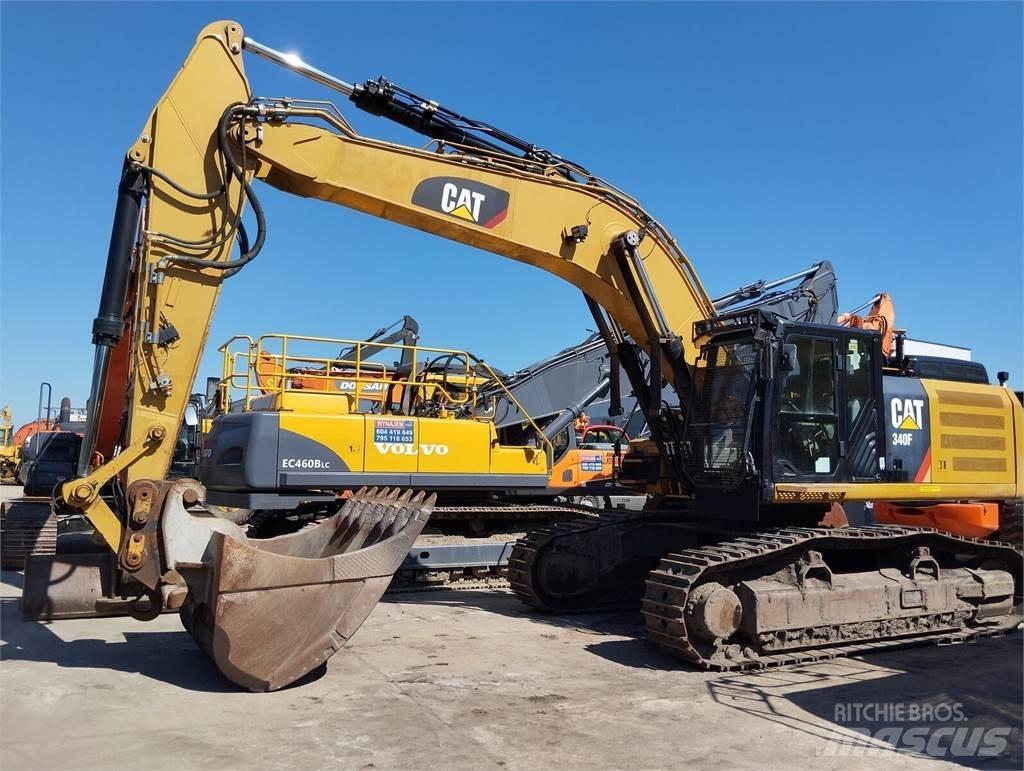 CAT 340F Εκσκαφείς με ερπύστριες