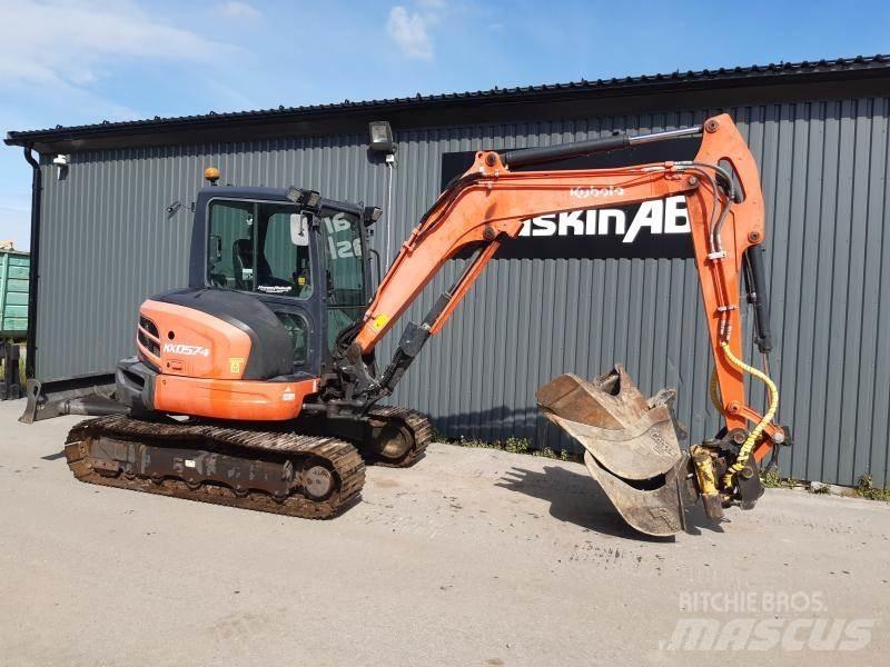 Kubota KX 057 Εκσκαφείς με ερπύστριες