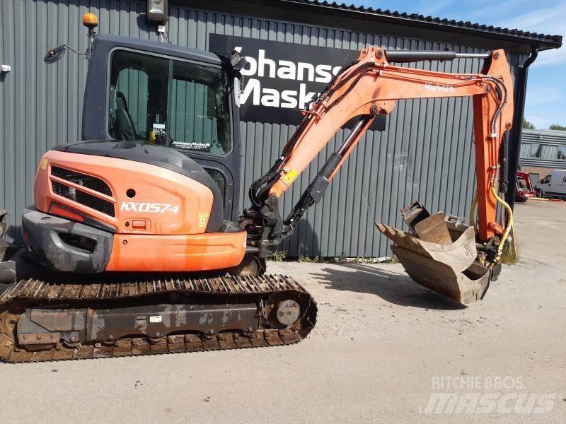 Kubota KX 057 Εκσκαφείς με ερπύστριες