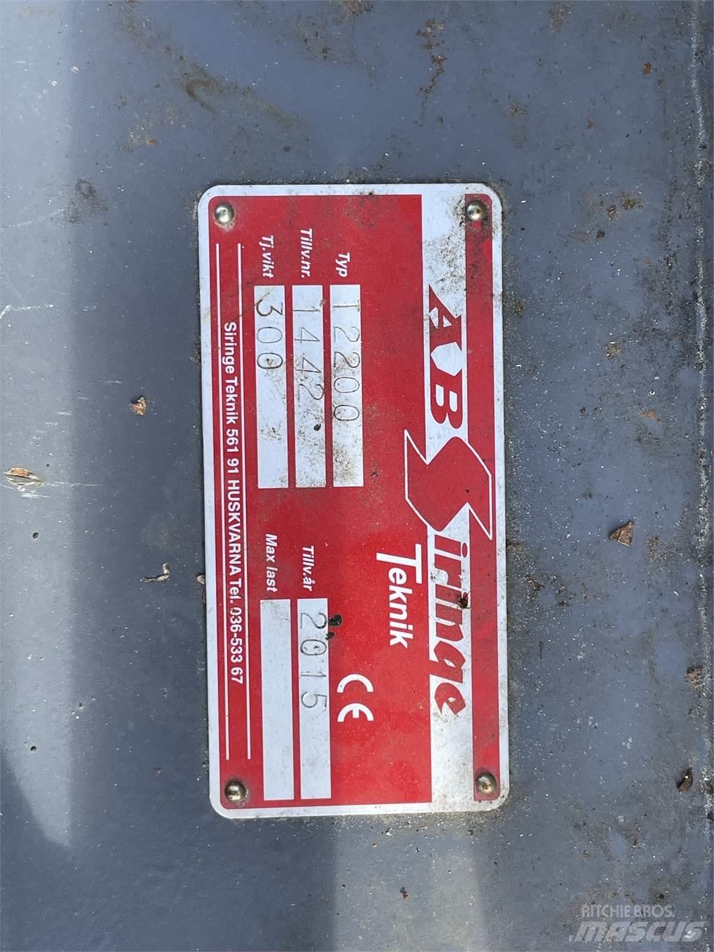Siringe T 2200 Εκχιονιστήρες και χιονοδιώχτες