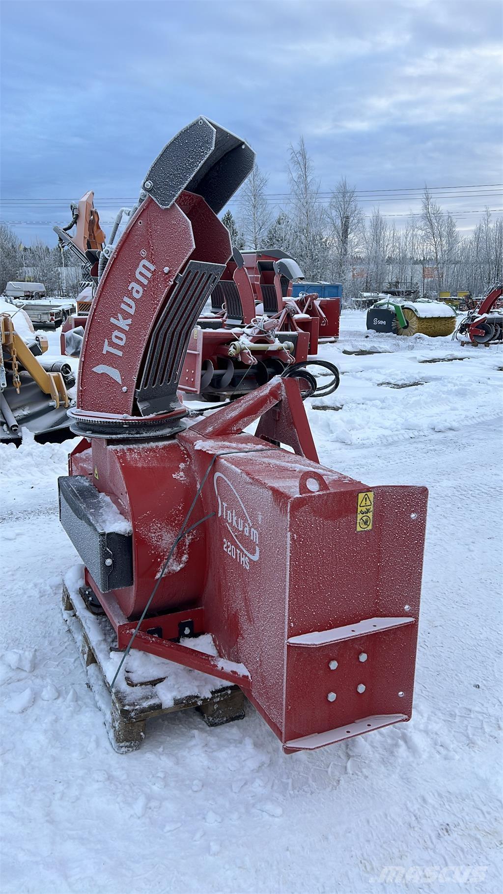 Tokvam 220THS Snöfräs Εκτοξευτές χιονιού