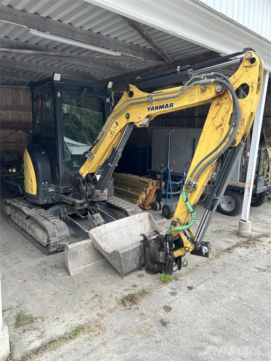 Yanmar VIO 38 GRÄVARE Φορτωτές με λάστιχα (Τροχοφόροι)