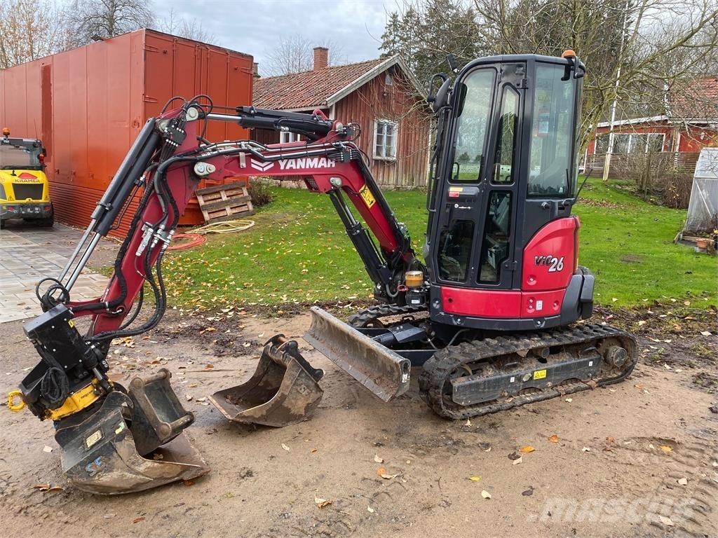 Yanmar VIO26 GRÄVARE Φορτωτές με λάστιχα (Τροχοφόροι)