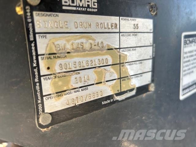 Bomag 145D Κατασκευές - Άλλα