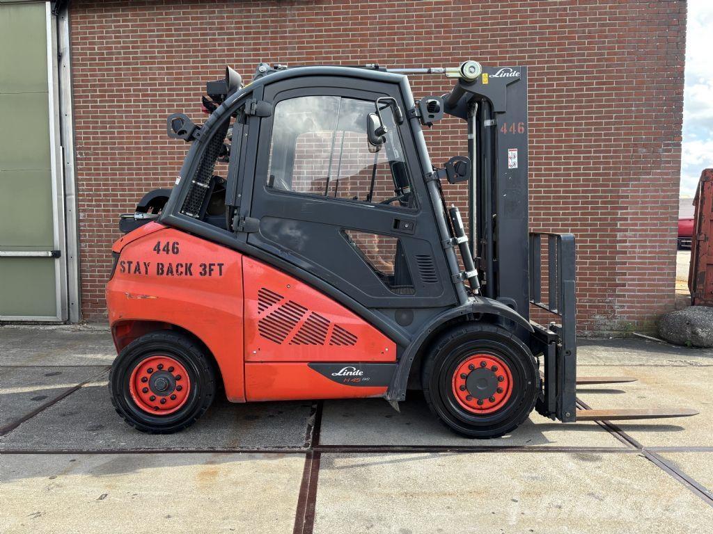 Linde H45T Περονοφόρα ανυψωτικά κλαρκ με φυσικό αέριο LPG