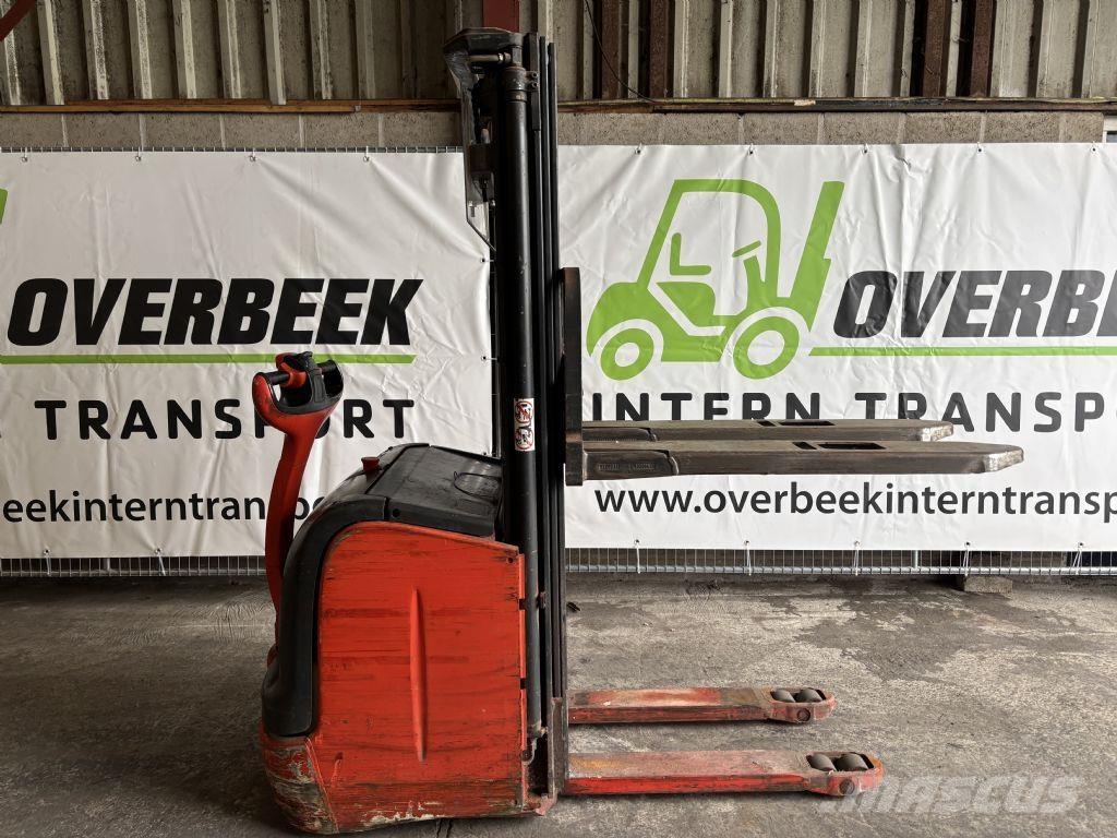 Linde L14 Παλετοφόρα πεζού χειριστή με ιστό