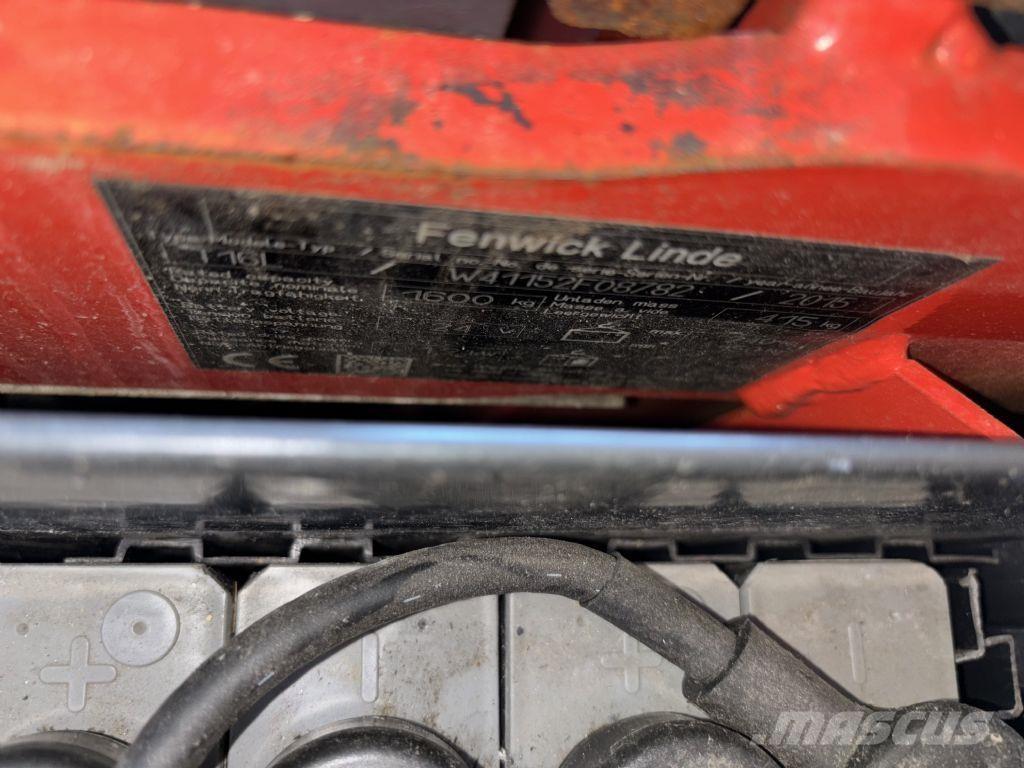 Linde T16L Χειροκίνητο περονοφόρο ανυψωτικό