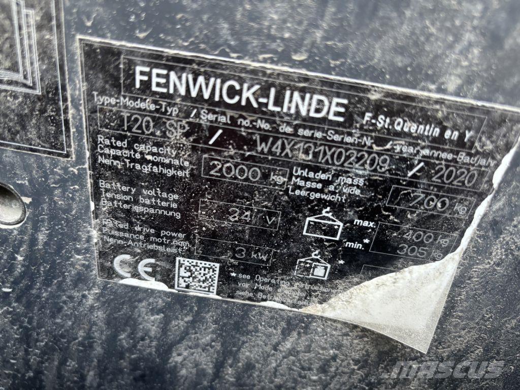 Linde T20 SP Ηλεκτρικά παλετοφόρα με ιστό