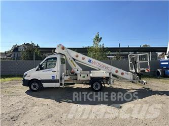 Palfinger P 280 B Εναέριες πλατφόρμες τοποθετημένες σε φορτηγό
