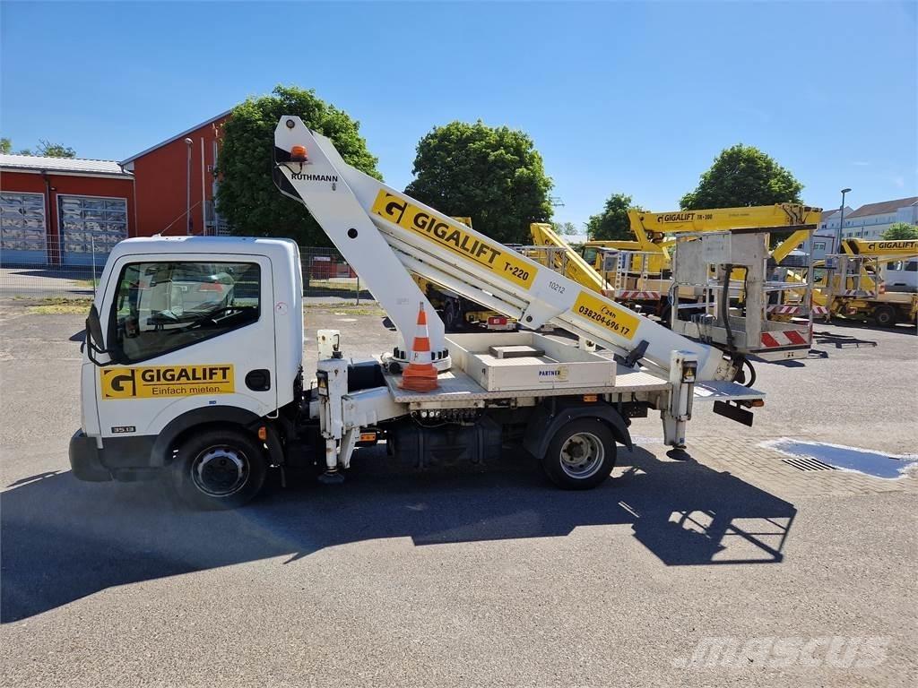 Ruthmann TB 220 Εναέριες πλατφόρμες τοποθετημένες σε φορτηγό