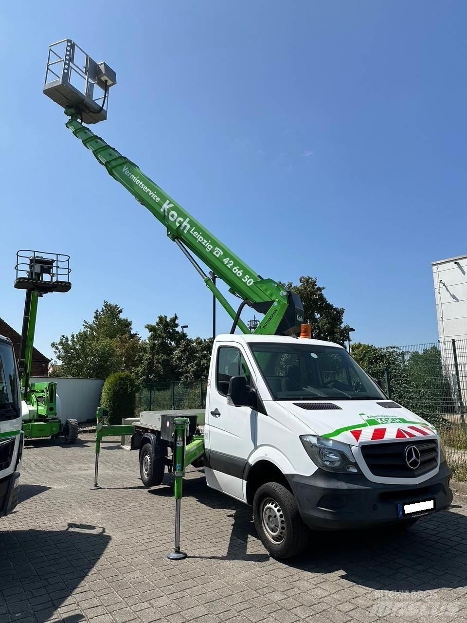 Ruthmann TB270.2 Εναέριες πλατφόρμες τοποθετημένες σε φορτηγό