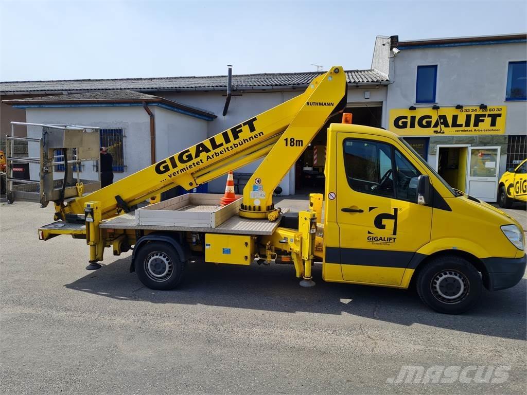 Ruthmann TL 180 Εναέριες πλατφόρμες τοποθετημένες σε φορτηγό