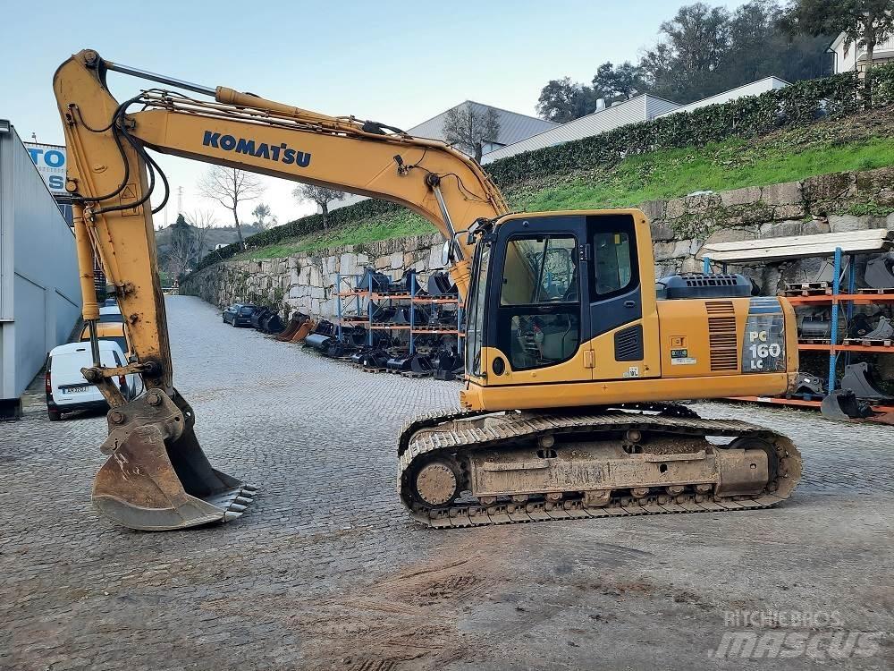 Komatsu PC160LC-8 Εκσκαφείς με ερπύστριες