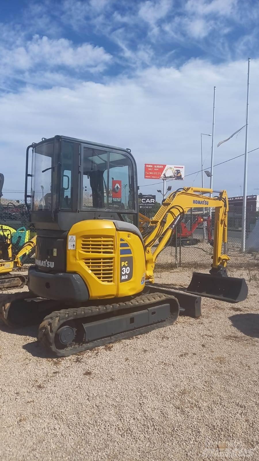 Komatsu PC30MR-2 Εκσκαφάκι (διαβολάκι) < 7t