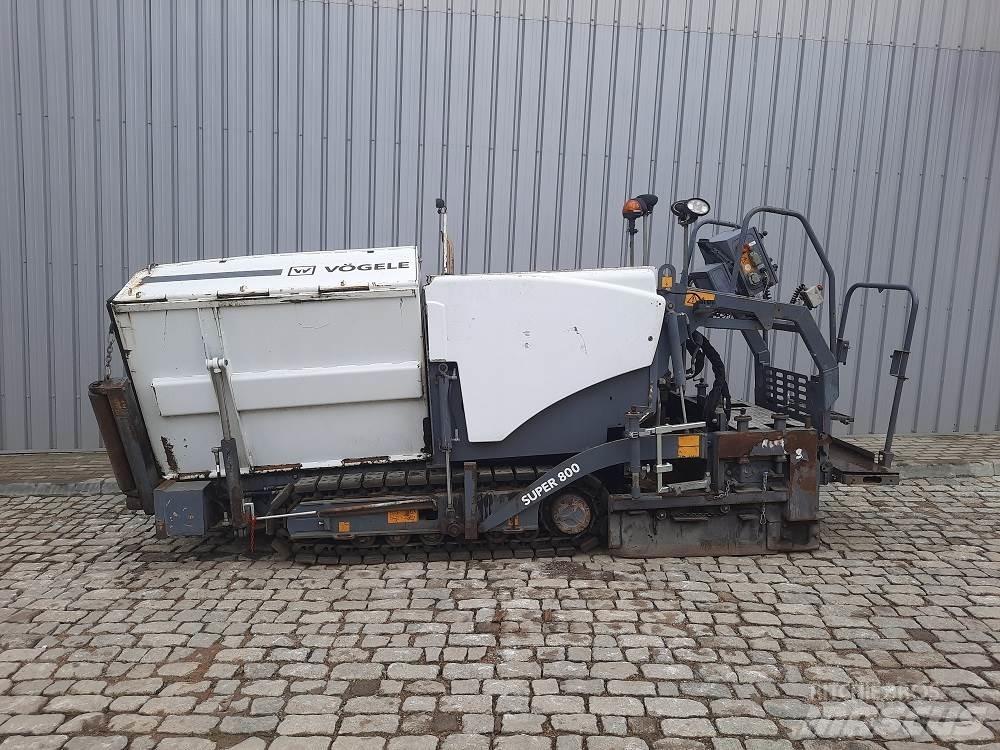 Vögele Super 800 Επίστρωση ασφάλτου