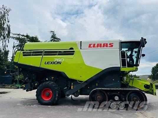 CLAAS LEXION 760 Θεριζοαλωνιστικές μηχανές