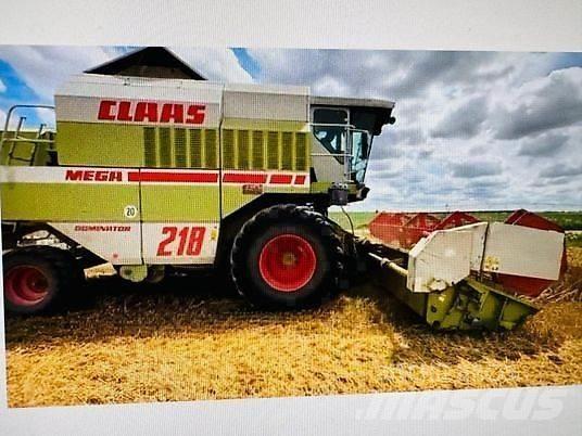 CLAAS MEGA 218 Θεριζοαλωνιστικές μηχανές