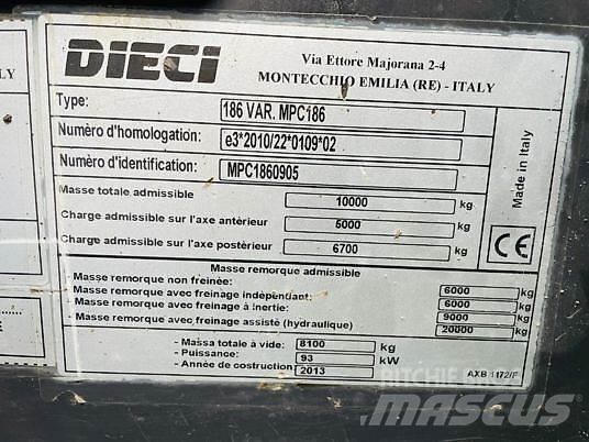 Dieci AGRI PLUS 40.7 Τηλεσκοπικοί ανυψωτές