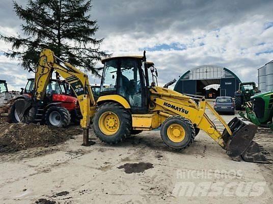 Komatsu WB 93R Εκσκαφείς με ερπύστριες