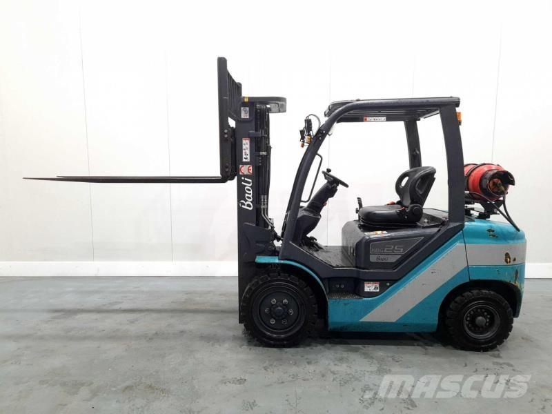 Baoli KBG25 RENTAL Περονοφόρα ανυψωτικά κλαρκ με φυσικό αέριο LPG