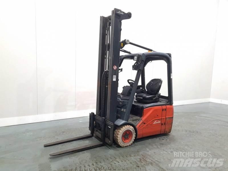 Linde E16C-01 386 Περονοφόρα ανυψωτικά κλαρκ - άλλα