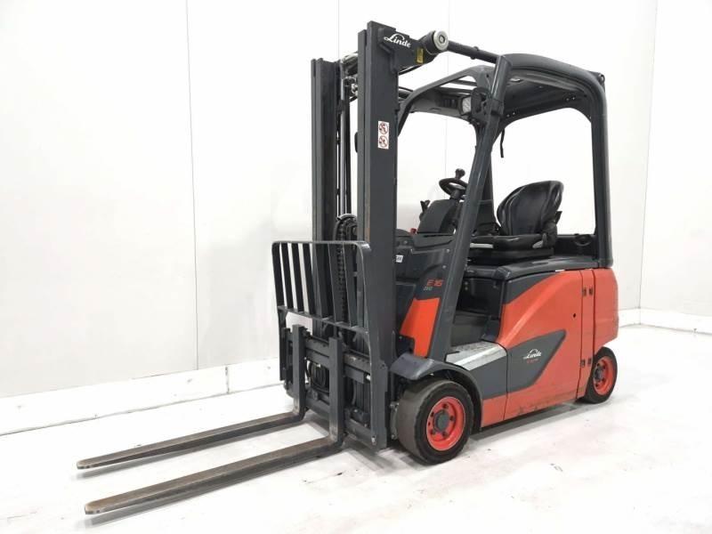 Linde E16PH-02 Ηλεκτρικά περονοφόρα ανυψωτικά κλαρκ