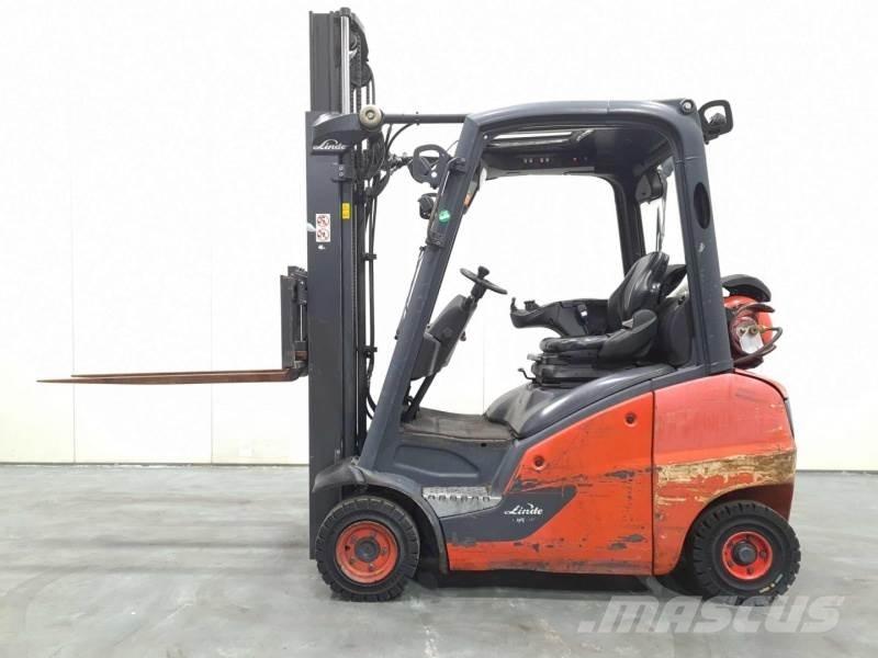 Linde H16T-01 391 Περονοφόρα ανυψωτικά κλαρκ με φυσικό αέριο LPG