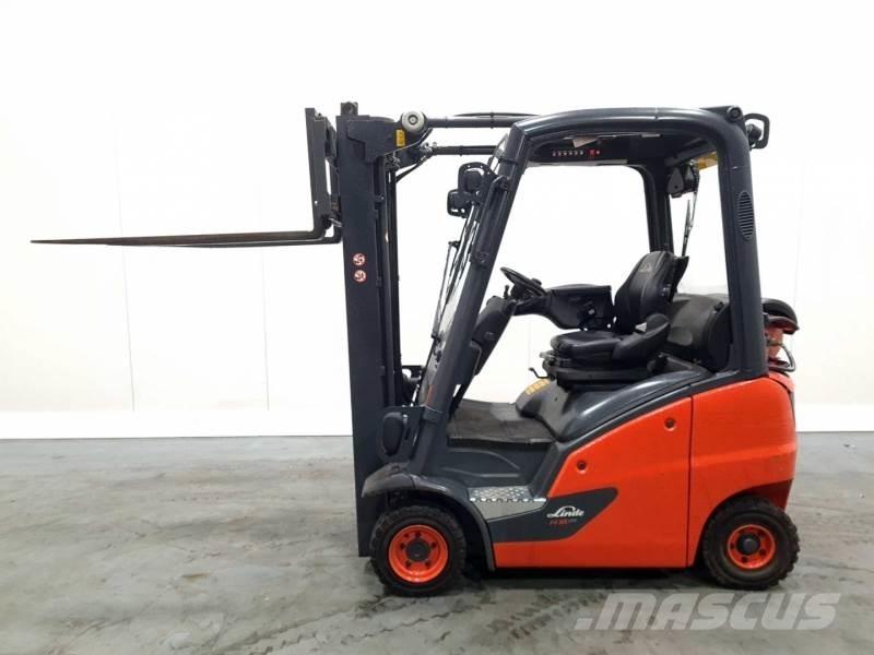 Linde H16T-01 391 Περονοφόρα ανυψωτικά κλαρκ με φυσικό αέριο LPG