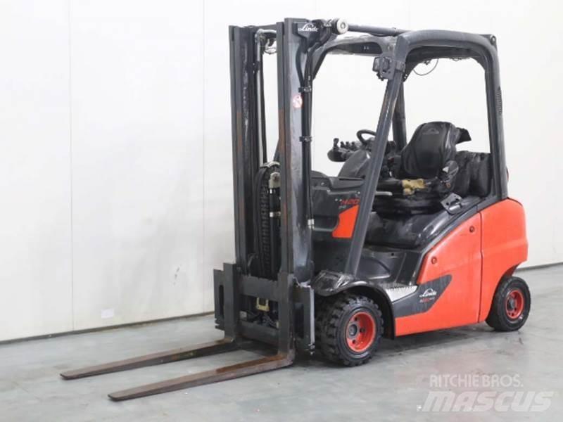Linde H20T Περονοφόρα ανυψωτικά κλαρκ με φυσικό αέριο LPG