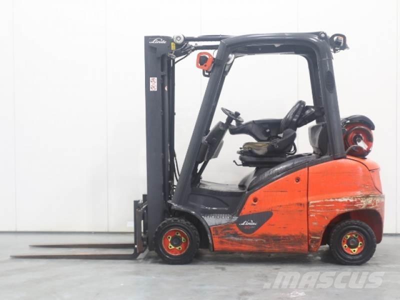 Linde H20T-01 Περονοφόρα ανυψωτικά κλαρκ με φυσικό αέριο LPG