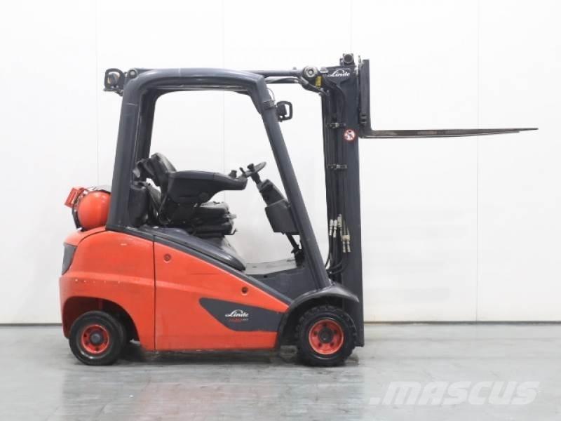 Linde H20T-01 Περονοφόρα ανυψωτικά κλαρκ με φυσικό αέριο LPG
