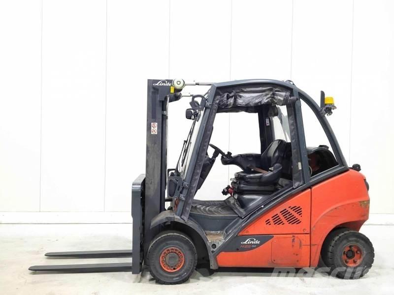 Linde H25T-02 Περονοφόρα ανυψωτικά κλαρκ με φυσικό αέριο LPG