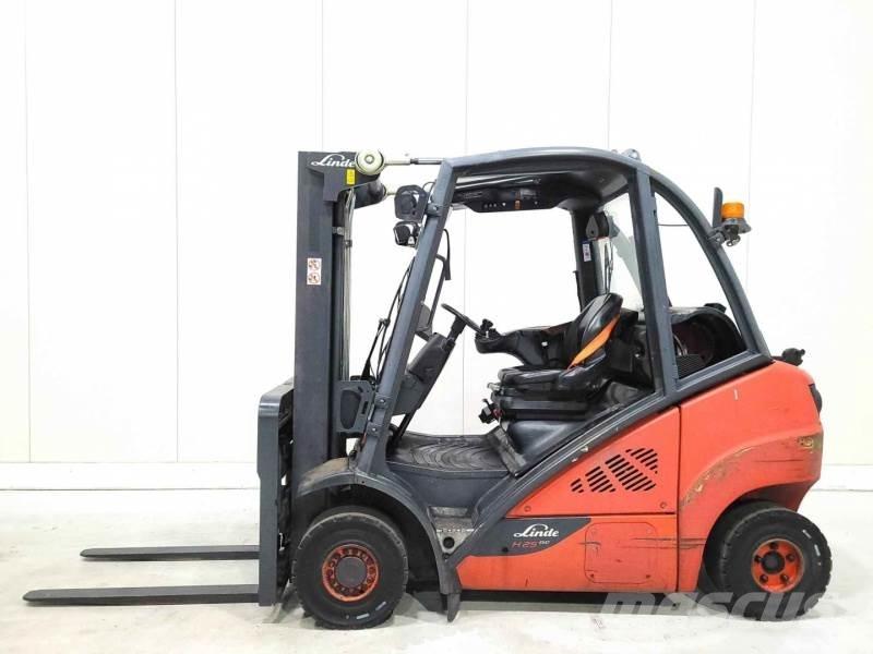 Linde H25T-02 Περονοφόρα ανυψωτικά κλαρκ με φυσικό αέριο LPG