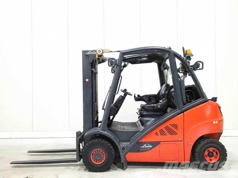 Linde H25T-02 Περονοφόρα ανυψωτικά κλαρκ με φυσικό αέριο LPG