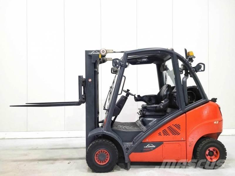 Linde H25T-02 Περονοφόρα ανυψωτικά κλαρκ με φυσικό αέριο LPG