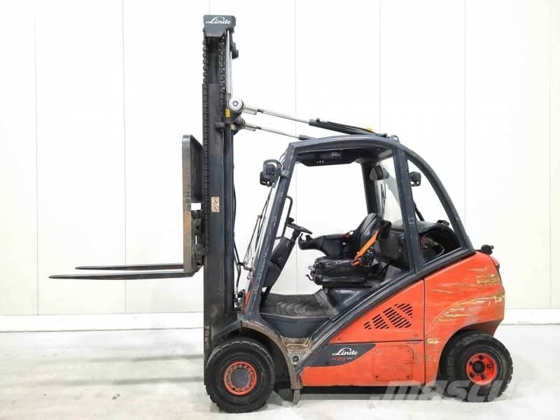 Linde H25T-02 Περονοφόρα ανυψωτικά κλαρκ με φυσικό αέριο LPG
