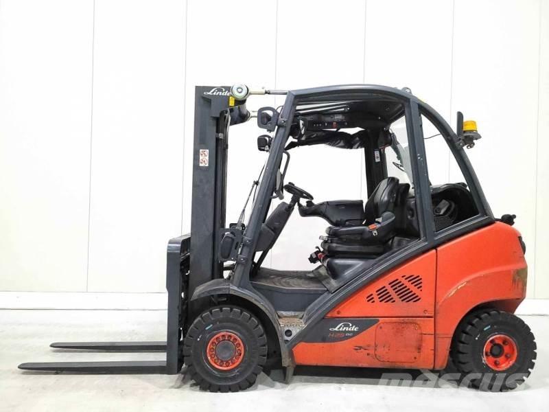 Linde H25T-02 Περονοφόρα ανυψωτικά κλαρκ με φυσικό αέριο LPG
